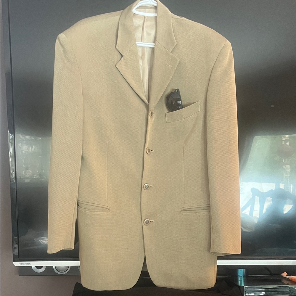 Massimo Moda Beige Blazer for Men